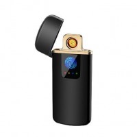 Creative Fingerprint Screen Ultrathin Windproof Lighter