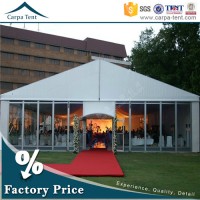 Modular Frame European Design 18m*25m Glass Party Ceremony Tent