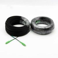 FTTH Outdoor/Indoor 1 Core 100m LSZH G657A1 Fiber Optic Core Drop Cable Patch Cord with Sc/APC Conne