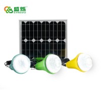 Solar Power System Lighting Home Solar Lighting Solar LED Bulb Mini Portable Solar Lighting Remote C