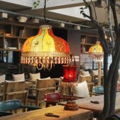 Tiffany Inspired Pendant Hanging Lamps for Home Decor (WH-TF-16)图1