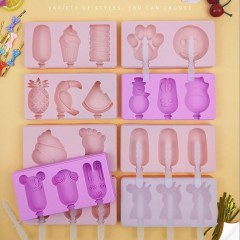 Factory Wholesale Cute Lovely Silicone Ice Cream Mould Frozen for Children图1