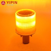 Solar PC LED Barricade Rechargeable Beacon Traffic Warning Light/Cone Light