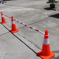 Plastic Retractable Traffic Cone Bar Connector Cone Connecting Bar