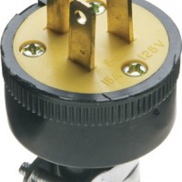 15 AMP  125 Volt  NEMA 5-15p  Straight Blade Socket Plug