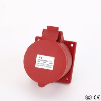 Industrial Panel Mounted Socket 16A 3p+E 380-415V IP44 324