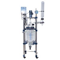 Chemical Vacuum Distillation Glass-Lined 80L Glass Reactor