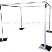 Stage Backdrop Stand Adjustable Pipe Drape Double Crossbar