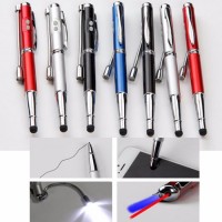 5 in 1 Red Laser Teach Pointer UV White LED Oil Pencle PDA Pen Light LED Lighting Pen