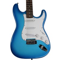 Metallic Paint Blue St Style Electric Guitar