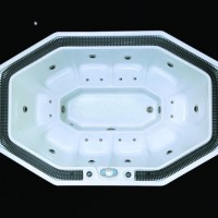 White 10 Person Built-in SPA (SPA-310)