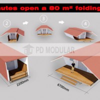 Portable Cabins and Prefab Labor Camp Folding Container House