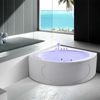 with Charming LED Light Jet Nozzle Cheap Double Bathtub Sale