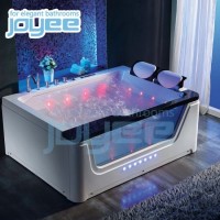 Joyee Factory Price Indoor Jacuzzi SPA Bath Tub Air Jet Whirlpool Massage Bathtub with TV for 2 Adul