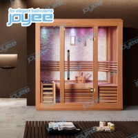 Joyee Canadian Tire Sauna Room with Wooden Equipment