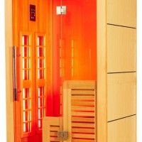 New Fashion Wood Design Luxury Far Infrared Sauna Room with Promotion Price I-012