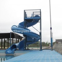 Volution Tube Body Water Slide Fiberglass