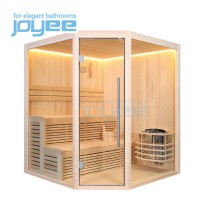 Joyee Bathroom Bedroom Indoor Hemlock Cedar Poplar Pine Ozone SPA Sauna Bath Wet Steam Dry Wooden Sa