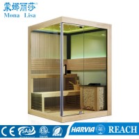 2-3 Person Type Single-Door Wooden Dry Sauna Room (M-6034)