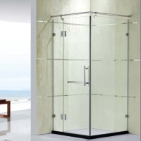 Competitive Price Tempered Glass Simple Shower Room with Hinge (K32)