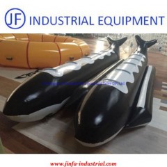 8 Person 0.9mm PVC Double Tube Inflatable Shark Boat图1