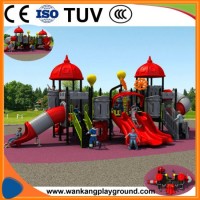 High Quality Kids Plastic Slide Family Playground Park (WK-A200410)