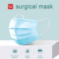 3 Layers Dustproof Mask Facial Protective Cover Earloop Elastic Respirators Non-Woven Disposable Mas