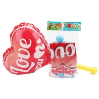 Kids Toys Love Heart Inflatable Toy with Pump (H10216009)