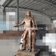 High Quality Large Size Hand-Made Human Fiberglass Sculpture图1