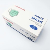 Custom Made Disposable Face Mask packaging Box Top Open Box