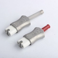 600V 35A European Electric Ceramic Plug with 2pin Socket (T727)图1