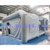 Mobile Automatic Inflatable Spray Booth/Inflatable Paint Booth/Inflatable European Tent