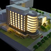 Architectural Scale Model of Batson Hospital (JW-286)