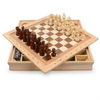 Wholesale Wooden Folding Board Game Teenager Adult International Chess