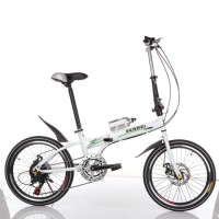 Adult 20 Inch Bearing Folding Foldable Bike Cross Bicycle