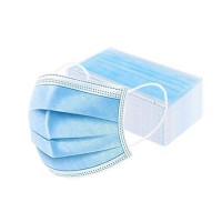 Adult Stock Wholesale Earloop 3 Ply Disposable Face Mask