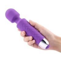 USB Silicone Massager Women AV Hand Hold Wand Vibrator