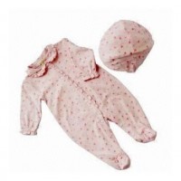 Spring and Autumn Girl Baby Onesie Long-Sleeved Romper Infant Clothing