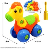 DIY Screw Nut Group Installed Plastic Kids 3D Puzzle Educational Toys