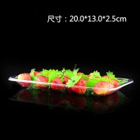 Clear Blister Food Packing Tray For Strawberry( 20*13*2.5CM)