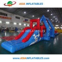 Aqua Outdoor Inflatable Water Obstacle Game for Aqua Run Games