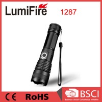 Aluminum20W Xhp50 LED USB Rechargeble Super Bright LED Flashlight