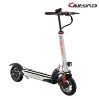 48V500W Electric Motor Li-ion Battery Electric 10inch Adult Kick Scooter with EMC Certificate 2wheel