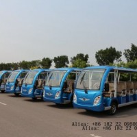 14 Seater Utility Electric Sightseeing Shuttle Bus with Ce