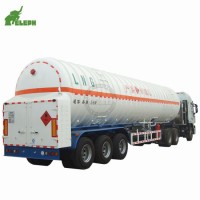 Gas Storage Transport Tank Semitrailer LNG Tanker Trailer