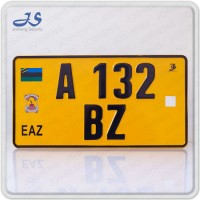 Blank Vehicle License Plate