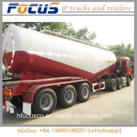 China 45cbm 59t 3axles Bulk Cement Tank Semi Trailer