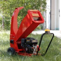 7HP Petrol Recoil Start Wood Branches Chipper