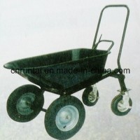 Four Wheels Steel Hand Trolley