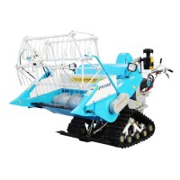 Small Rice and Wheat Combine Harvester 4L-0.9b